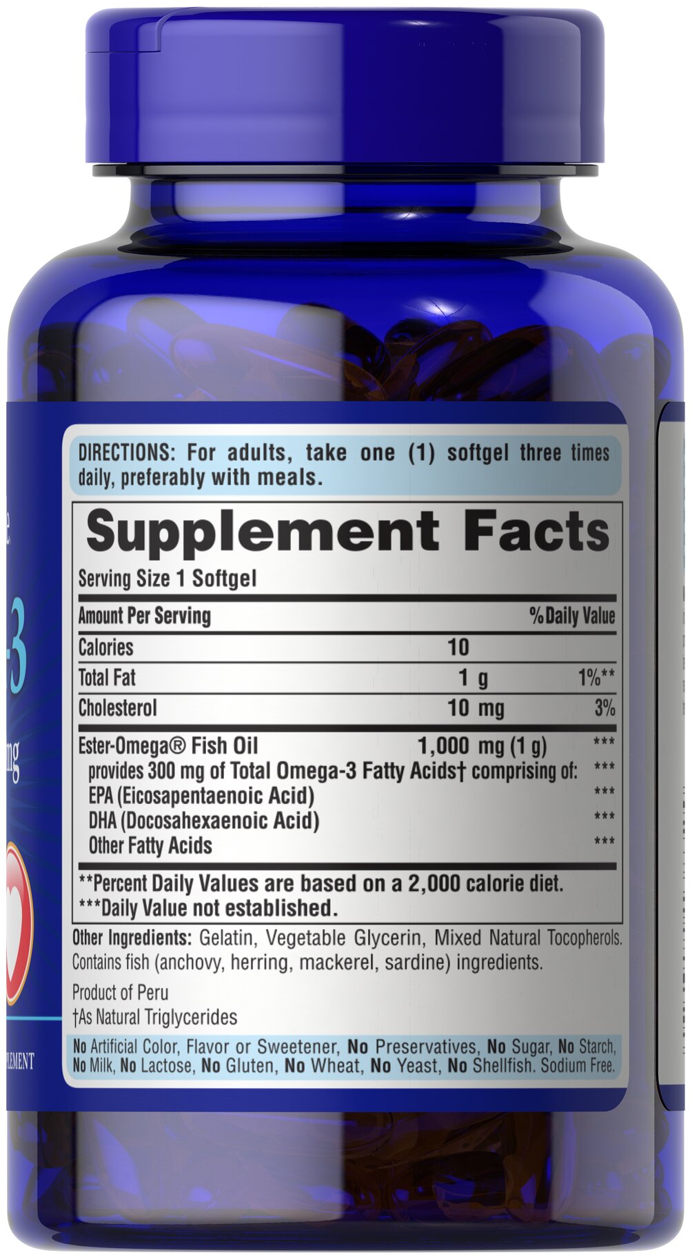 OMEGA 3 - 1000MG