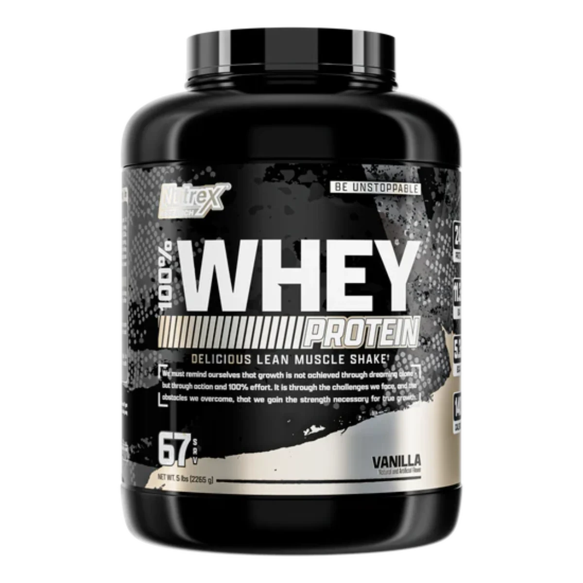 100% WHEY PROTEIN - 5LB