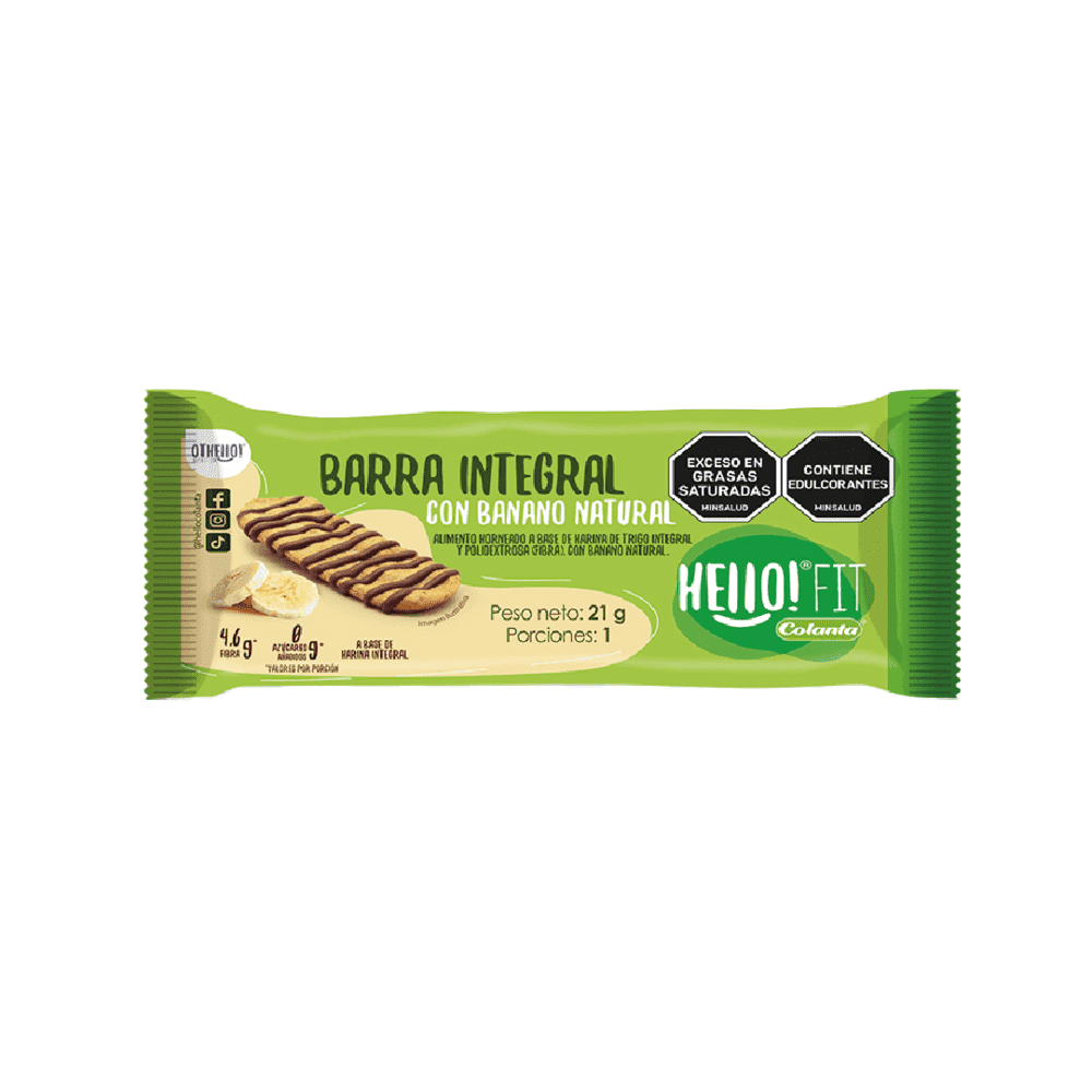 BARRA INTEGRAL DE BANANO