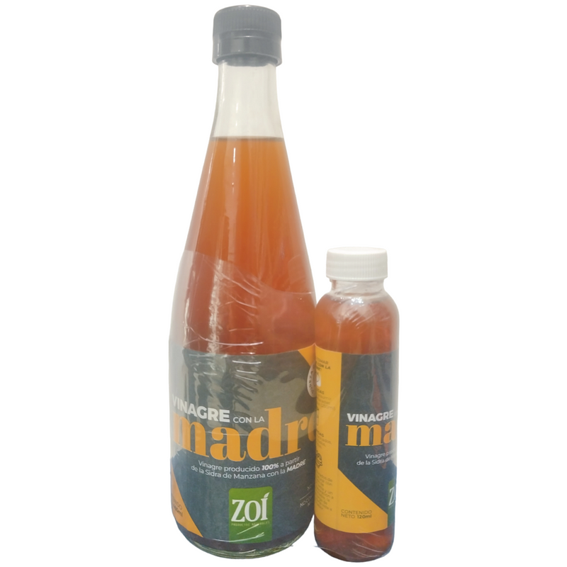 VINAGRE DE MANZANA CON MADRE
