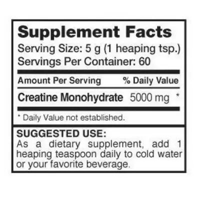 CREATINE IRON NUTRITION
