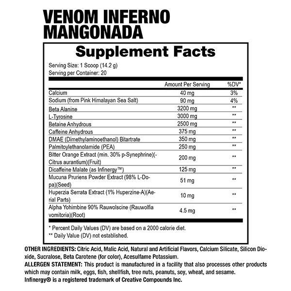 VENOM INFERNO MANGONADA