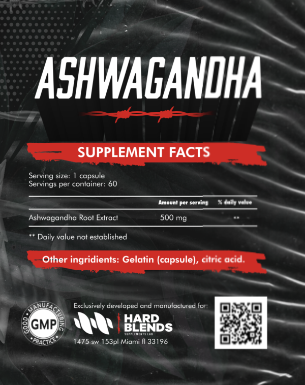 ASHWAGANDHA HARDBLENDS
