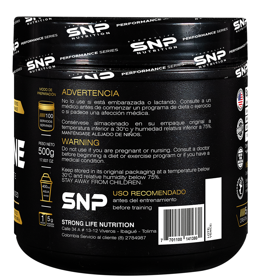 SNP CREATINA - 100 SERVICIOS
