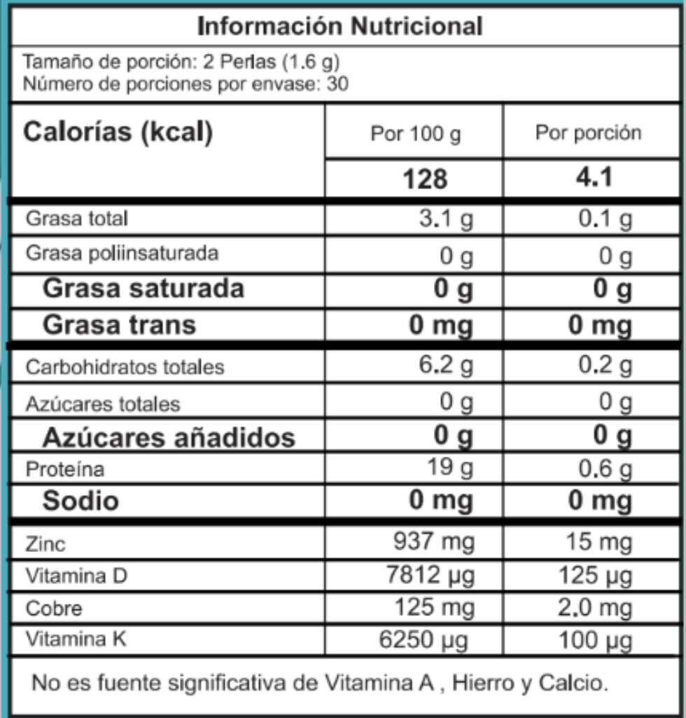 VITAMINA D3 + K2 + ZINC + COBRE