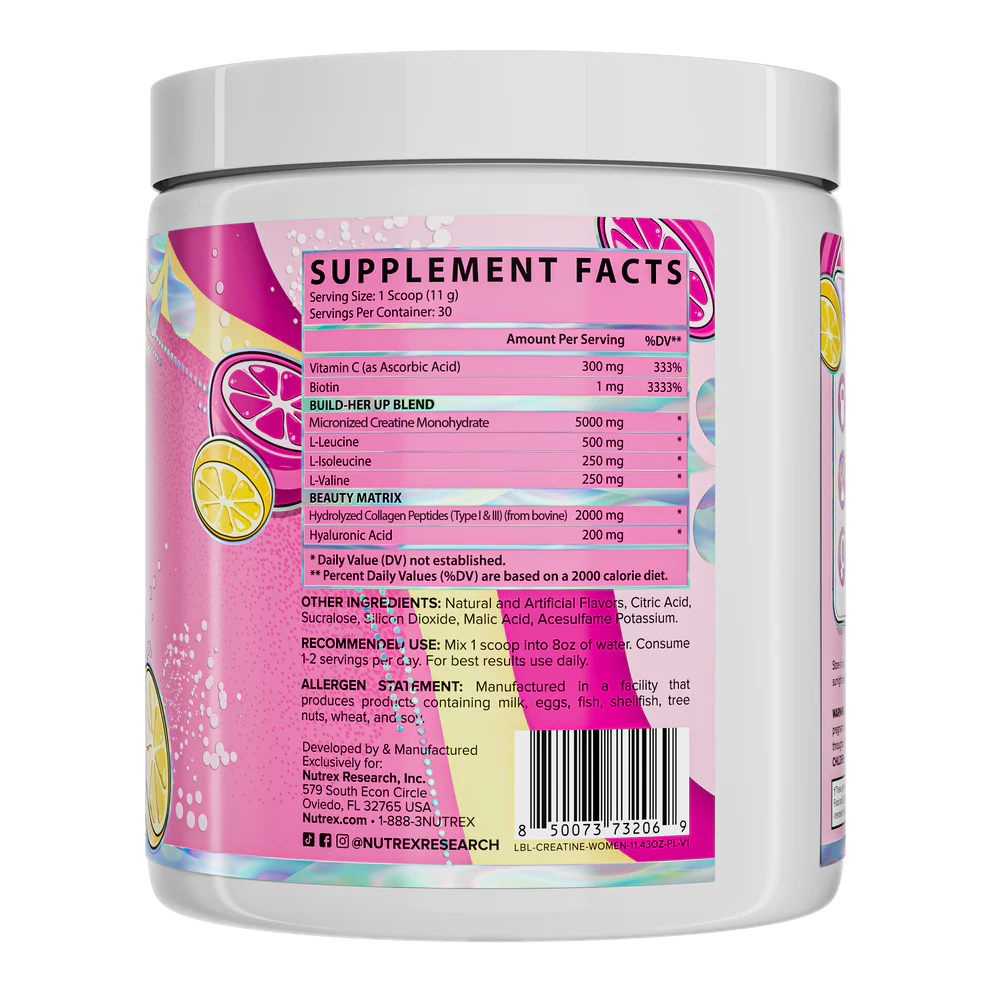CREATINA PARA MUJER - NUTREX