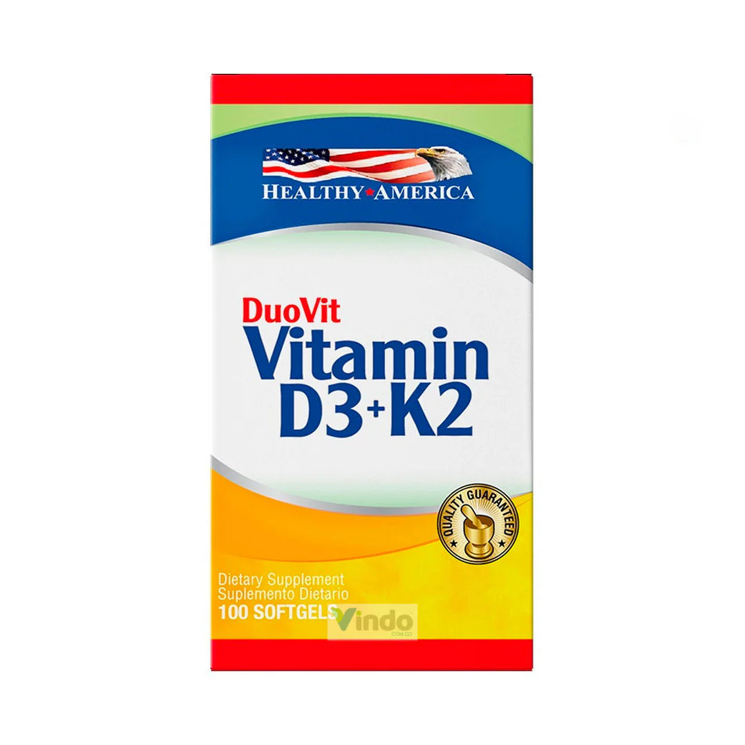 DUOVIT VITAMINA D3 + K2 - 100 SOFTGELS