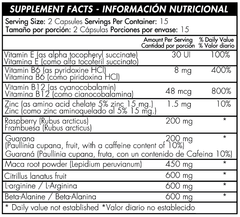HIGH T - 30 CAPSULAS