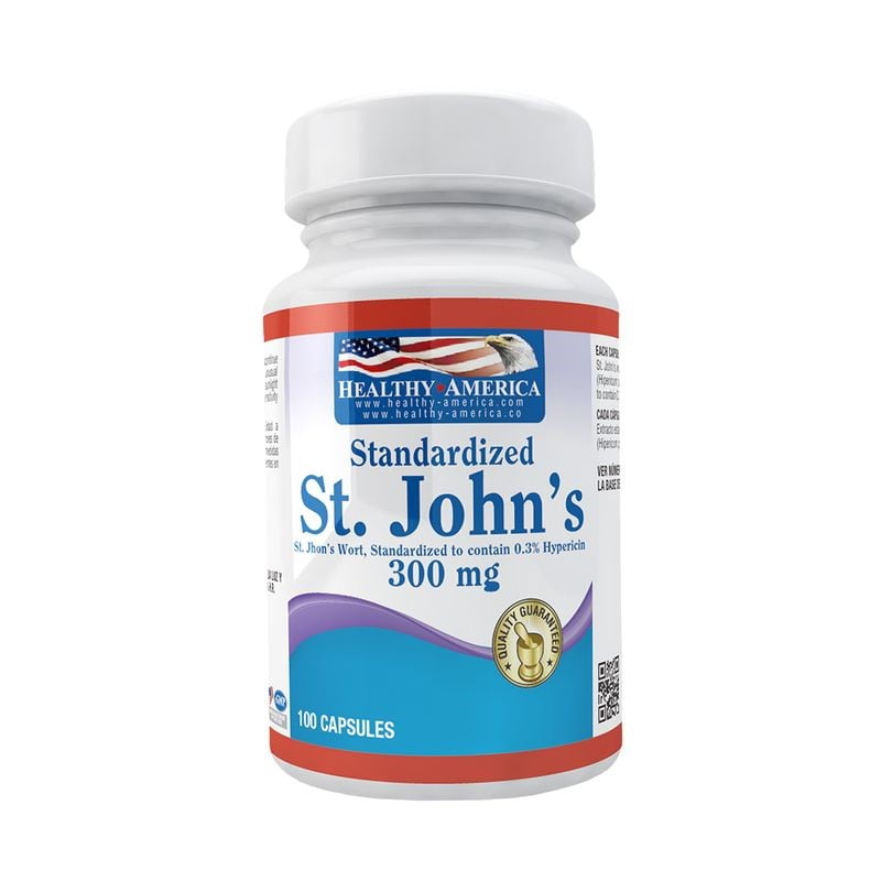 ST. JOHN'S WORT 300MG - 100 CAPSULAS