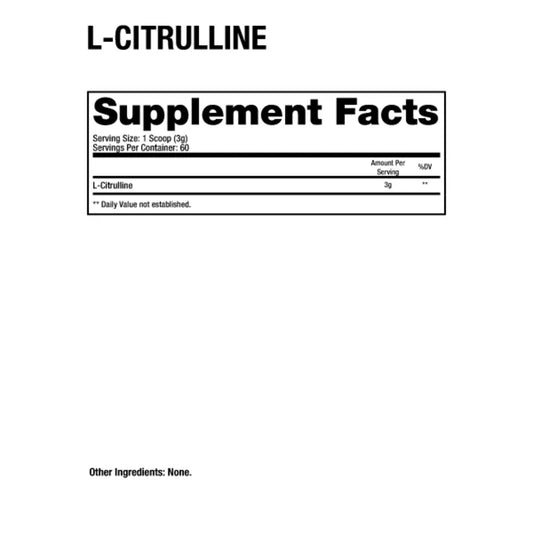CITRULINA - 60 SERVICIOS