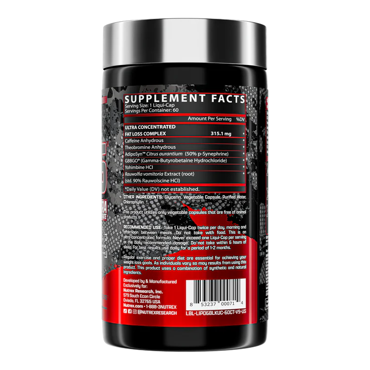 LIPO 6 BLACK ULTRA CONCENTRATE