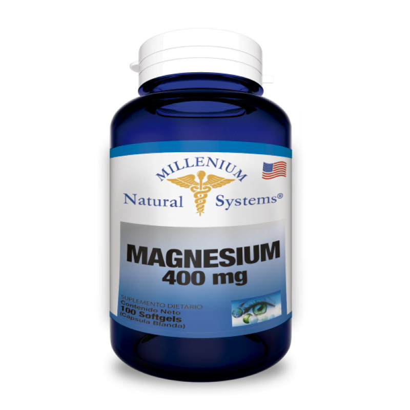 MAGNESIO 400 MG - 100 SOFTGELS