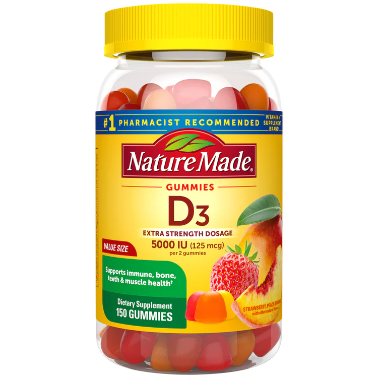 GOMITAS DE VITAMINA D3 - 5000IU