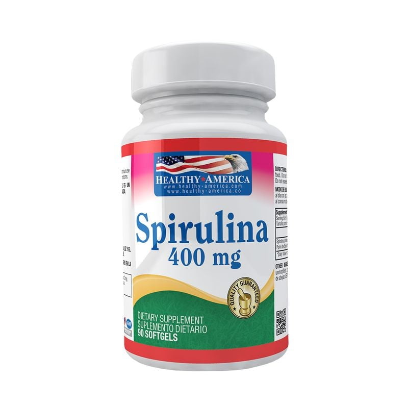 ESPIRULINA 400MG - 90 SOFTGELS