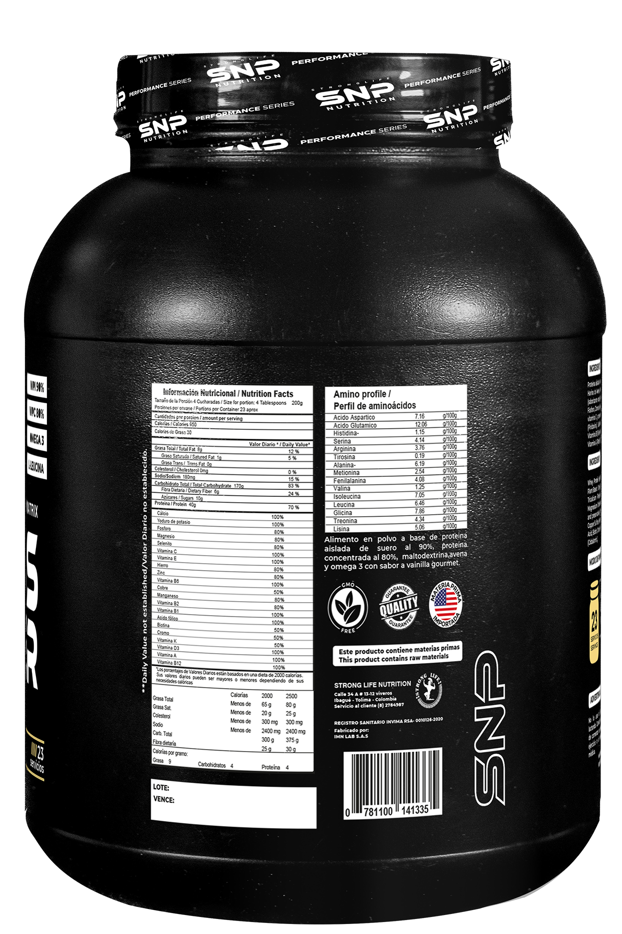 SNP MASS GAINER - 10LB