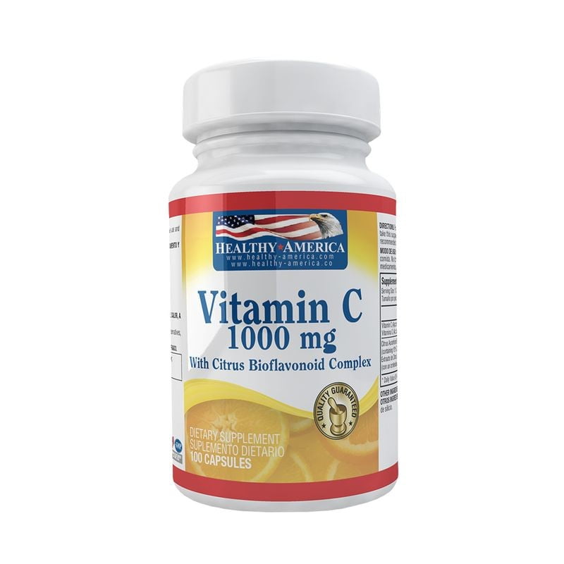 VITAMINA C 1000MG CON BIOFLAVONOIDES - 100 CAPSULES
