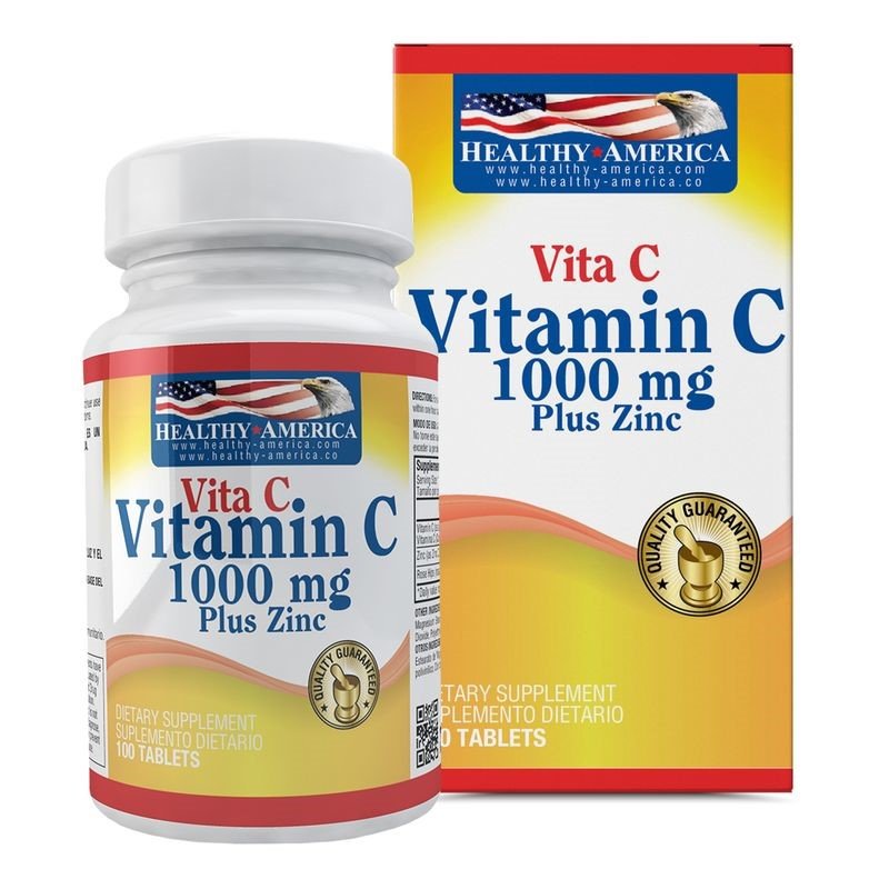 VITAMINA C 1.000MG PLUS CON ZINC - 100 TABLETAS
