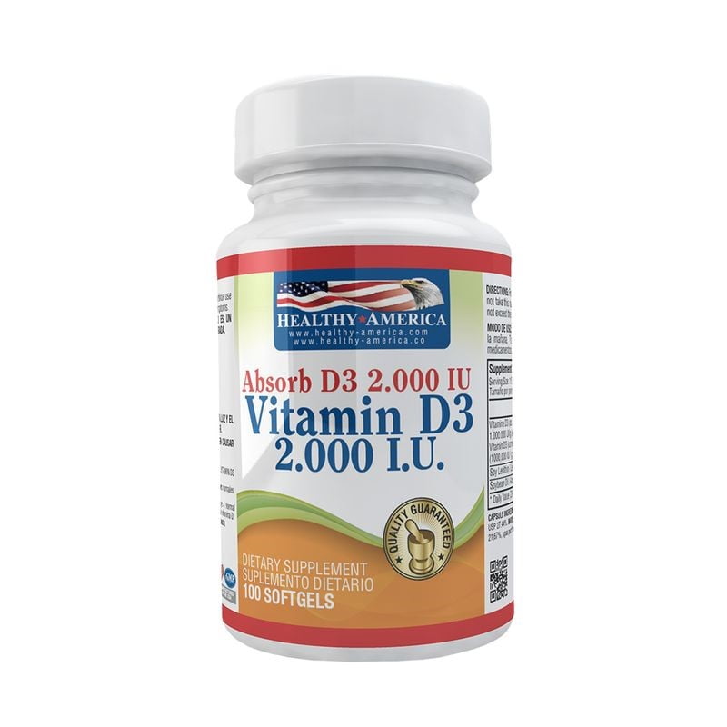VITAMINA D3 2.000 IU - 100 SOFTGELS