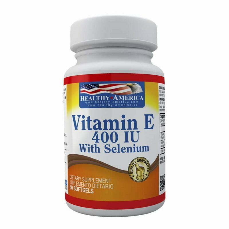 VITAMINA E 400IU CON SELENIO - 60 SOFTGELS