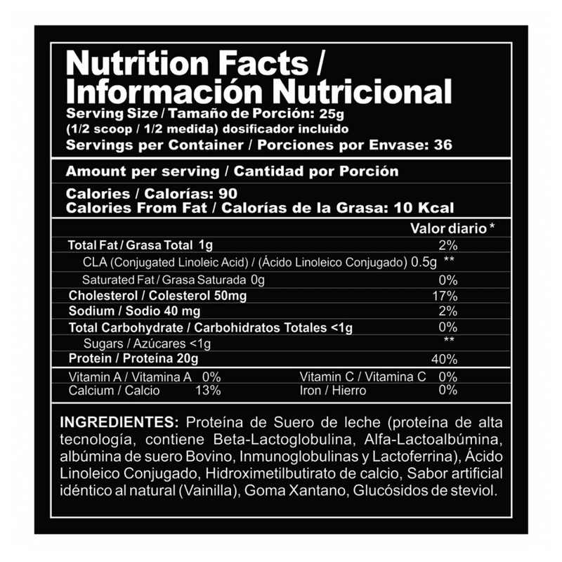 ISO CLEAN 2LB - VAINILLA