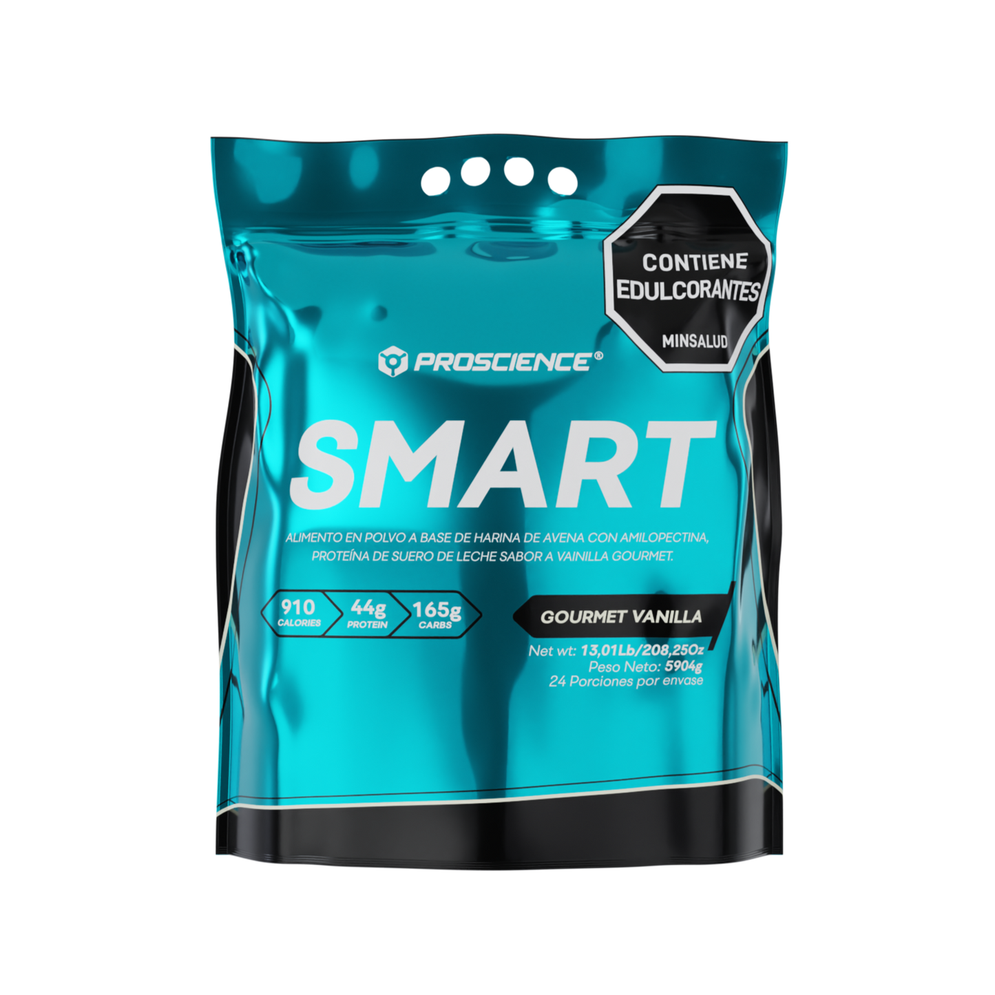 proteina smart de 13lb sabor vainilla glowell