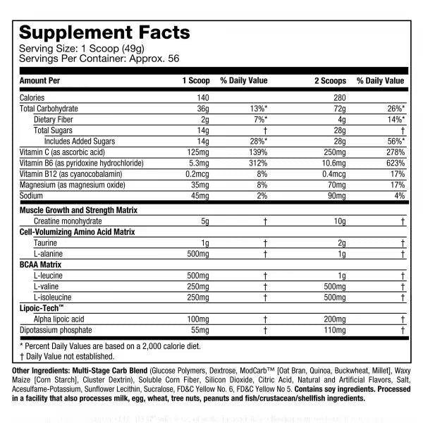 CELL TECH 3LB - FRUIT PUNCH