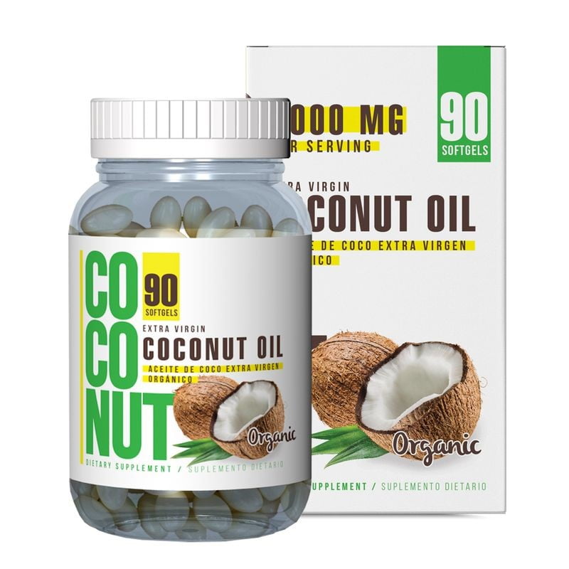 ACEITE DE COCO 3.000MG - 90 SOFTGELS