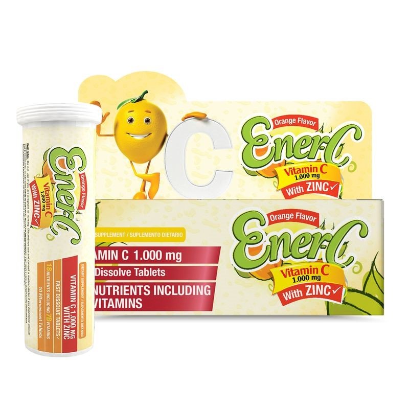 VITAMINA C 1000MG - 10 TABLETAS EFERVESCENTES
