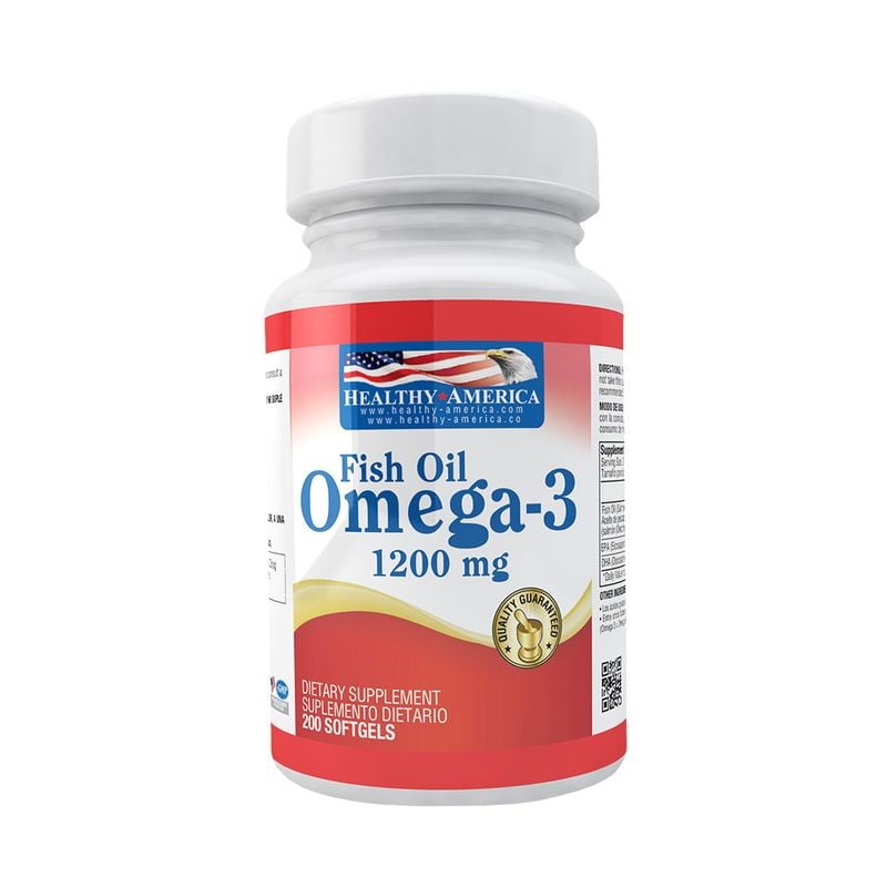 OMEGA-3 FISH OIL 1200MG - 200 SOFTGELS