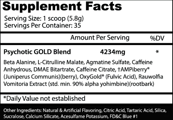 PSYCHOTIC GOLD