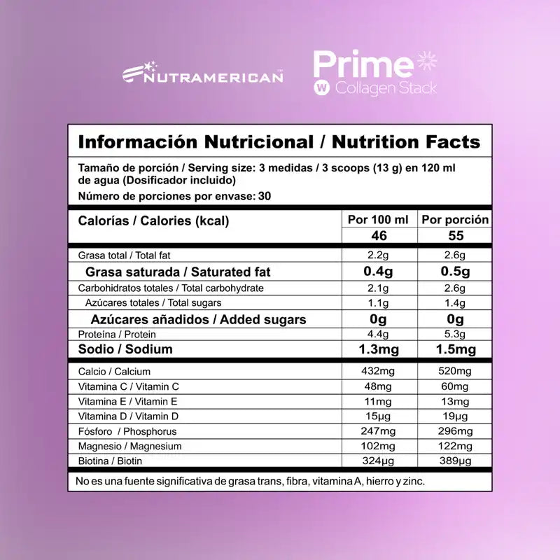 PRIME W COLLAGEN STACK