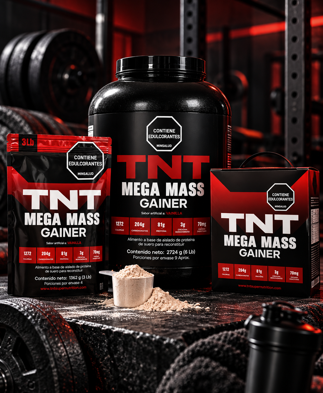 TNT Mega Mass Gainer: review, ficha técnica y cómo tomarla para subir de peso