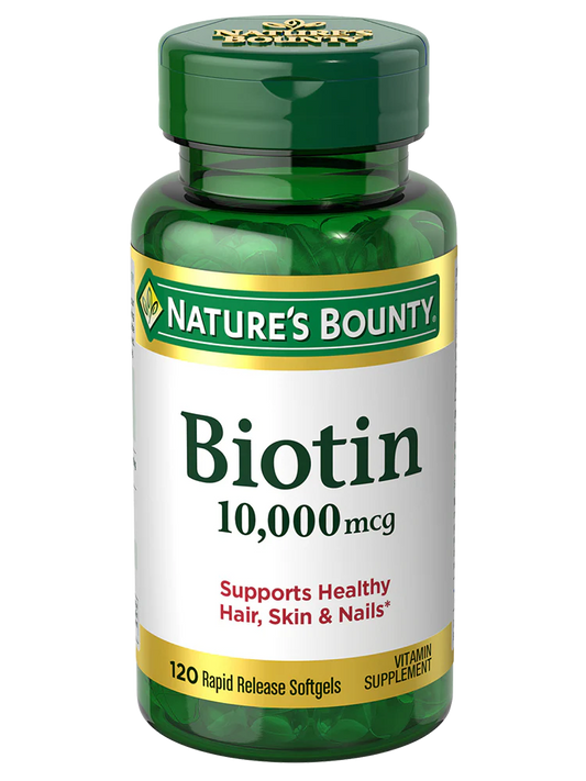 BIOTINA 10.000MG - 120 SOFTGELS