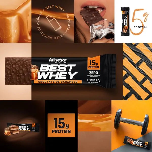 BEST WHEY BAR - CARAMELO CROCANTE