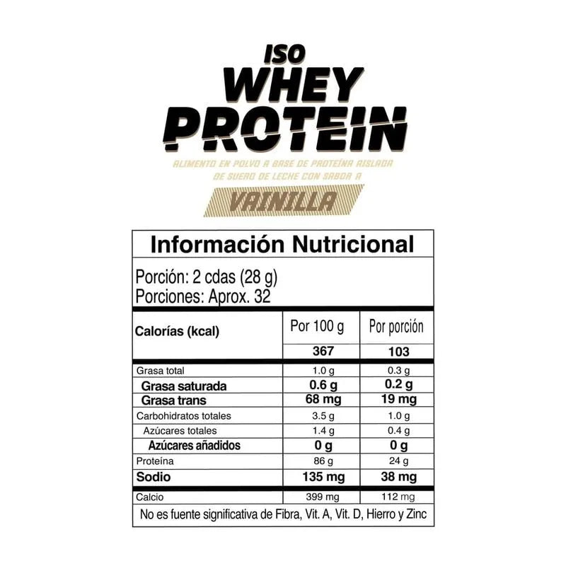 ISO WHEY ISOLATE - COLANTA
