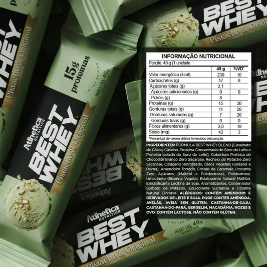 BEST WHEY BAR - PISTACHO