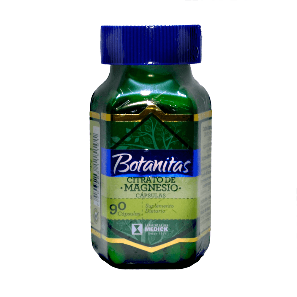 CITRATO DE MAGNESIO - 490 MCG