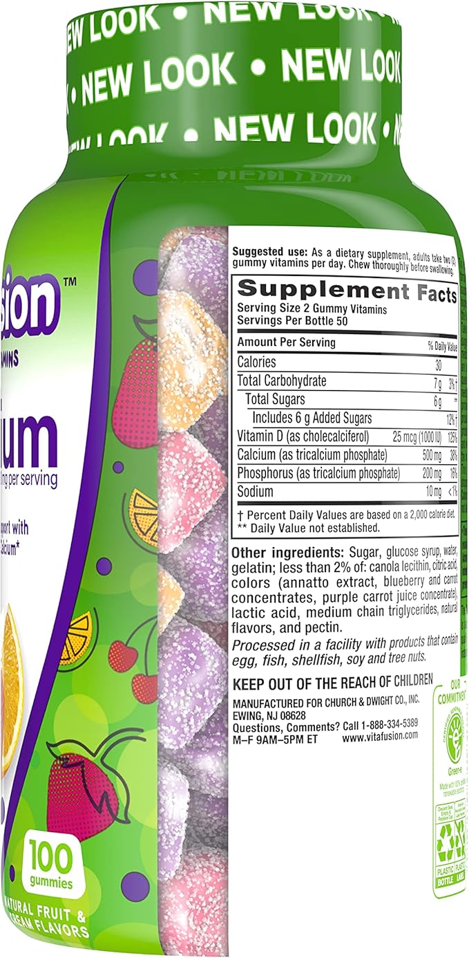 CALCIO 500MG - 100 GOMITAS