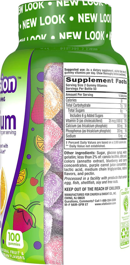 CALCIO 500MG - 100 GOMITAS