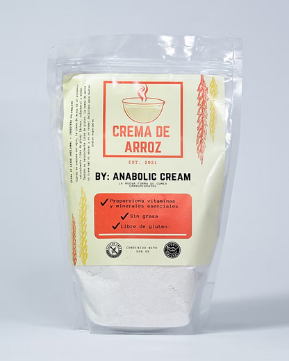CREMA DE ARROZ - ANABOLIC CREAM