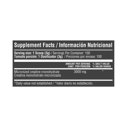 CREATINA MICRONIZADA HEALTHY SPORTS 300G - SUPER PROMOCION