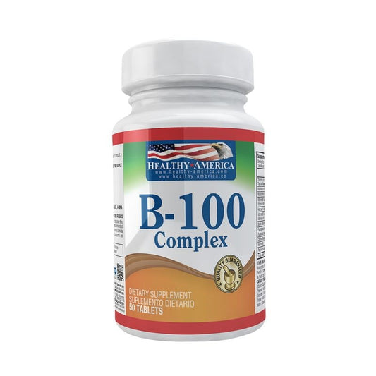 B-100 COMPLEX - 50 TABLETAS