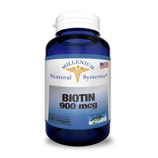 BIOTINA 900 MCG 100 SOFTGELS