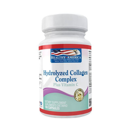 COLAGENO HIDROLIZADO COMPLEX CON VITAMINA C - 100 CAPSULAS