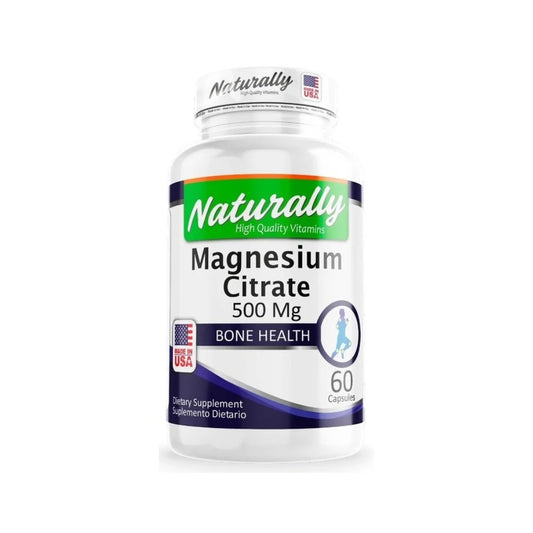 CITRATO DE MAGNESIO - 500MG - 100 CÁPSULAS