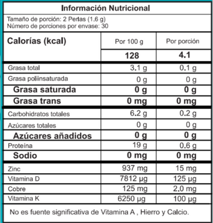 VITAMINA D3 + K2 + ZINC + COBRE