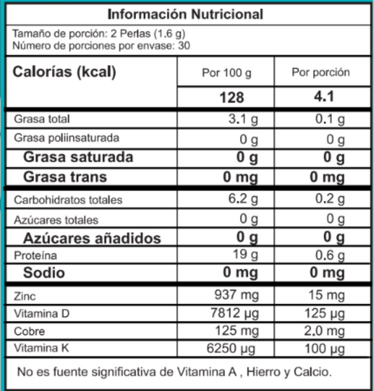 VITAMINA D3 + K2 + ZINC + COBRE