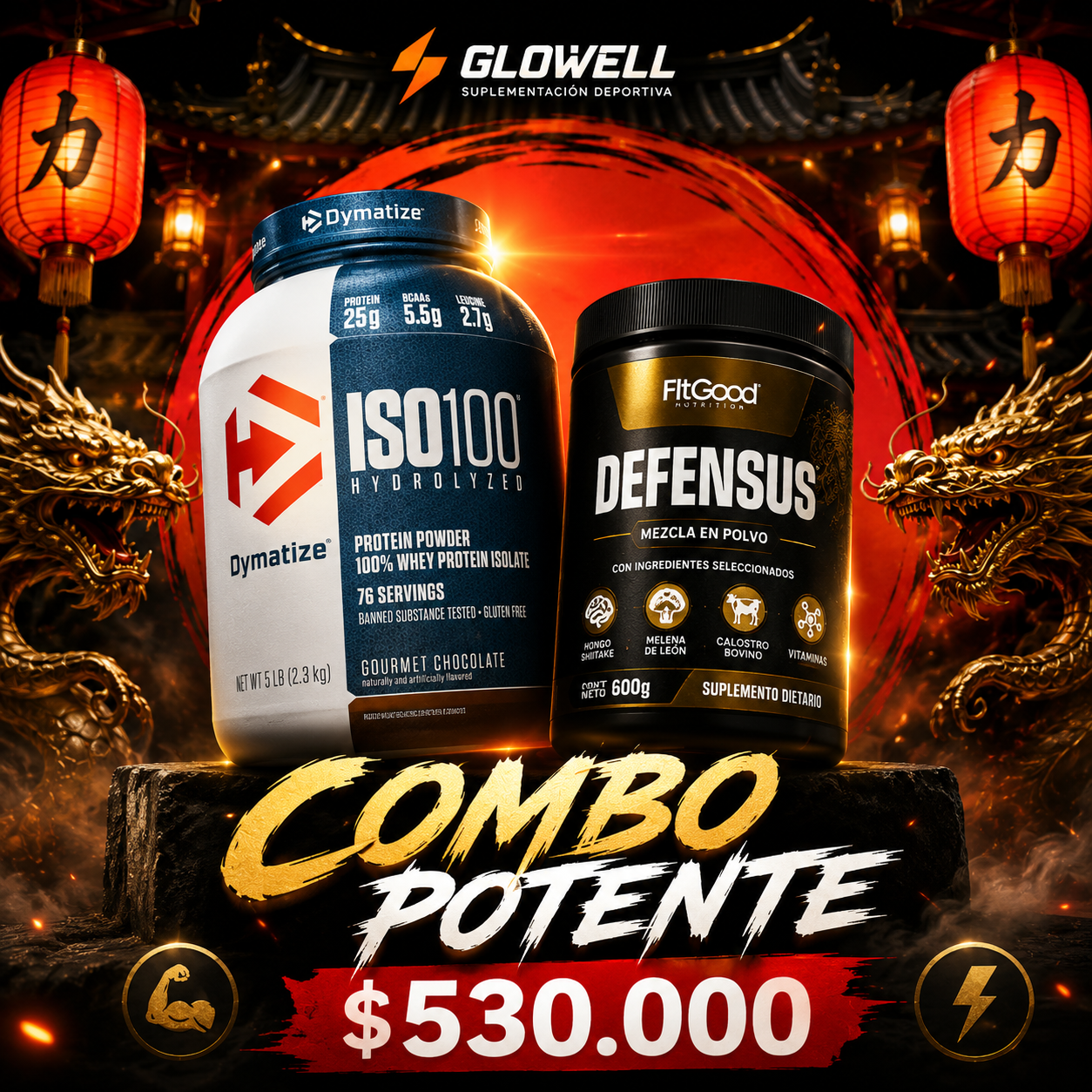 ISO 100 5LB + DEFENSUS