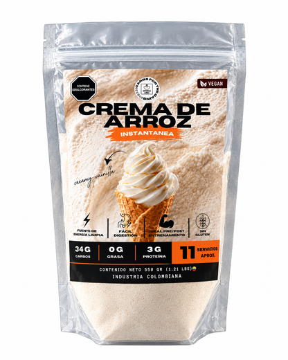 CREMA DE ARROZ INSTANTANEA - ANABOLIC CREAM