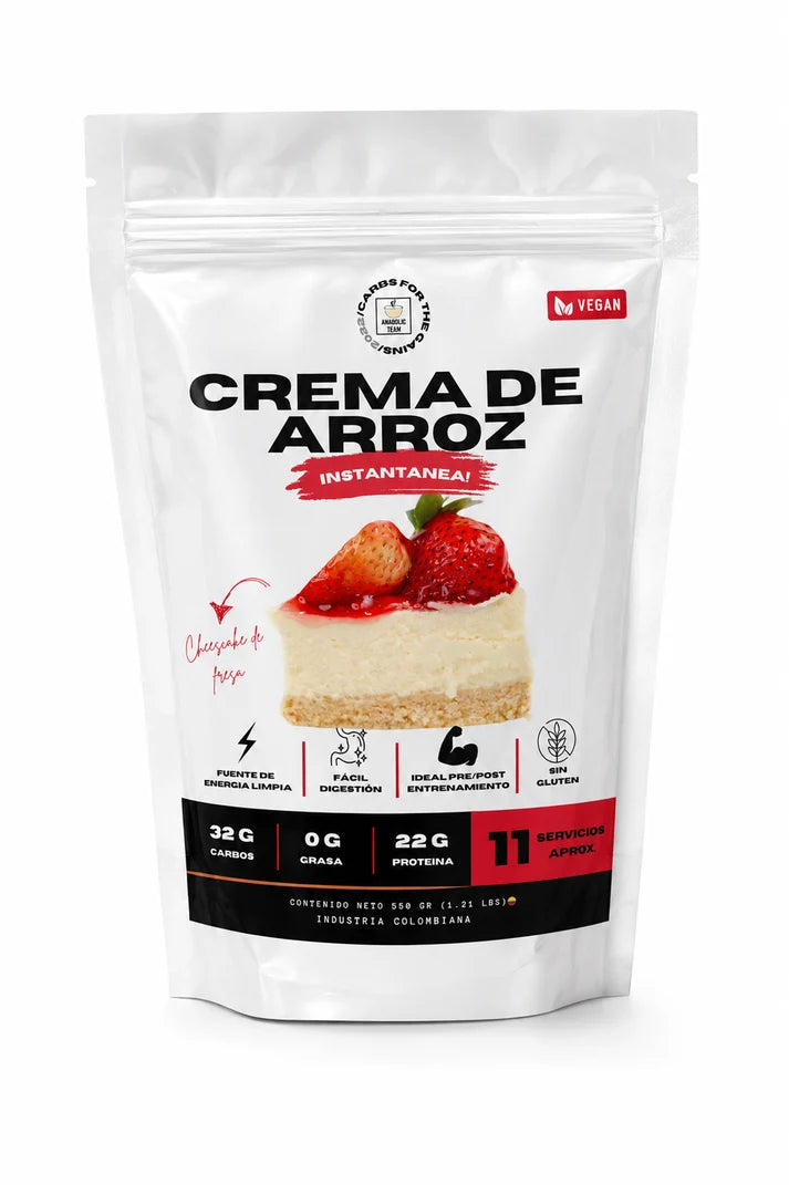 CREMA DE ARROZ INSTANTANEA - ANABOLIC CREAM